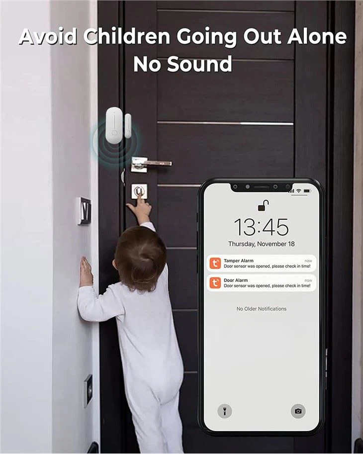 Wifi Window And Door Sensor